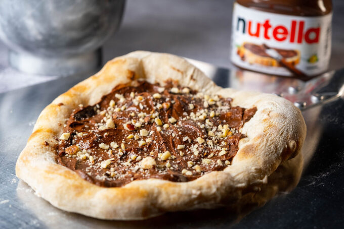 Pizza-Nutella